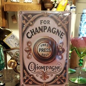 Vintage Metal Sign